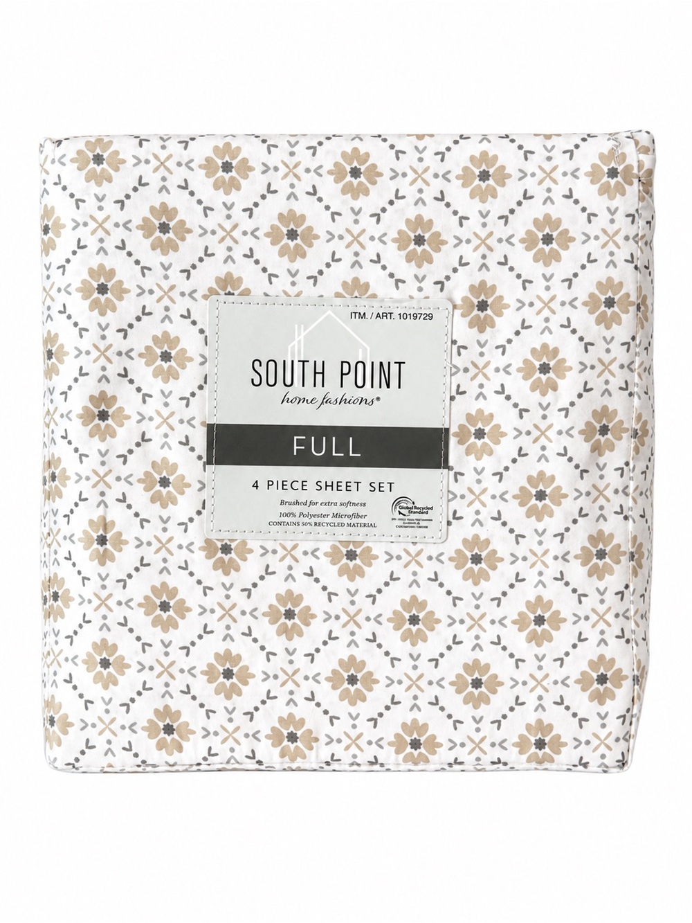 South Point Home Fashions Full Microfiber Sheet Set NEW